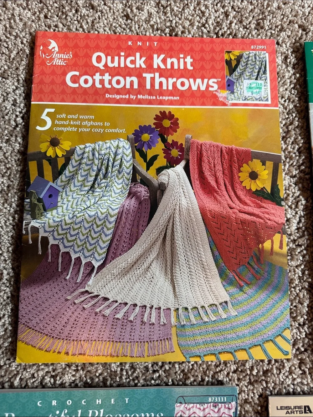 Lot of 4 Vintage Leisure Art Booklets